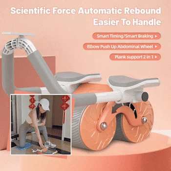 Auto Rebound ABS Wheel Home Exercise Equipment