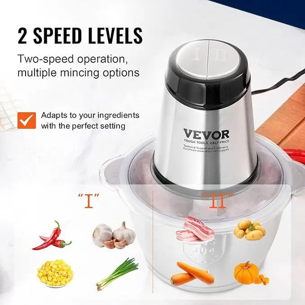 Multifunctional Stainless Steel Food Chopper